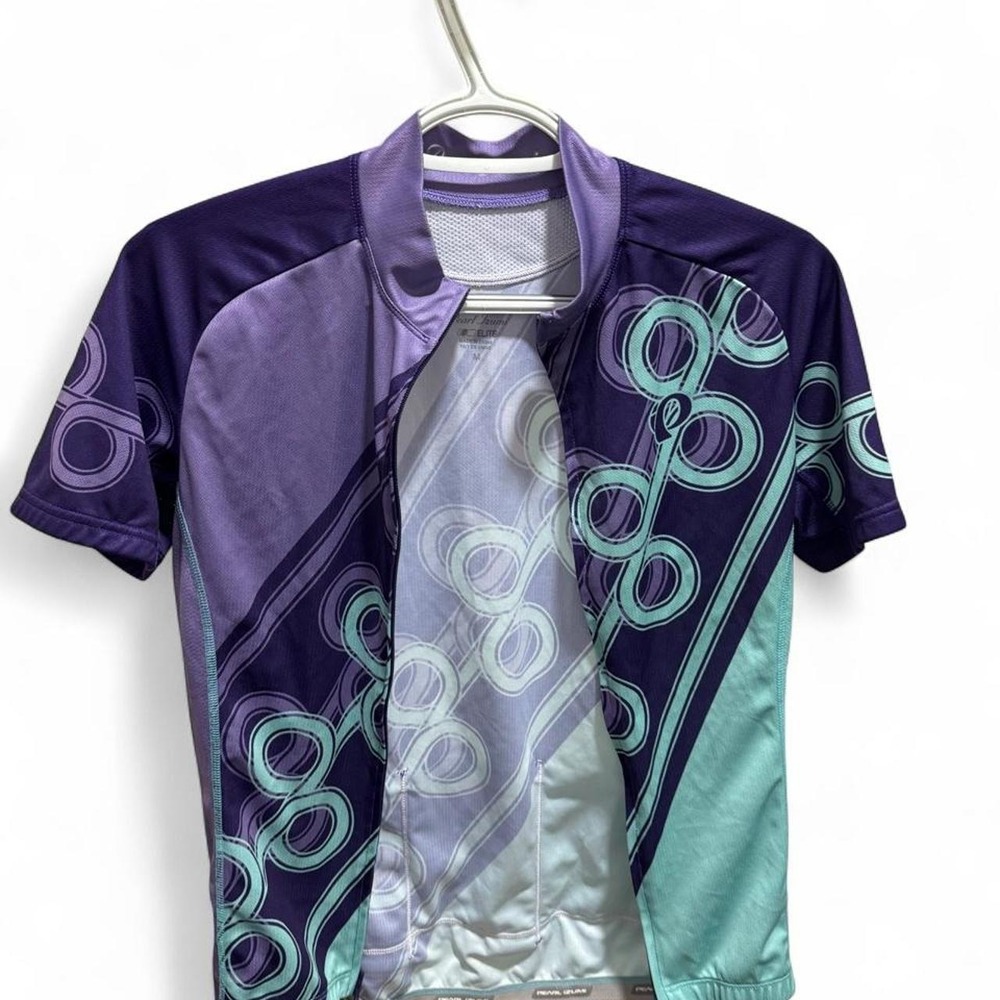 Pearl Izumi Purple Cycling Jersey